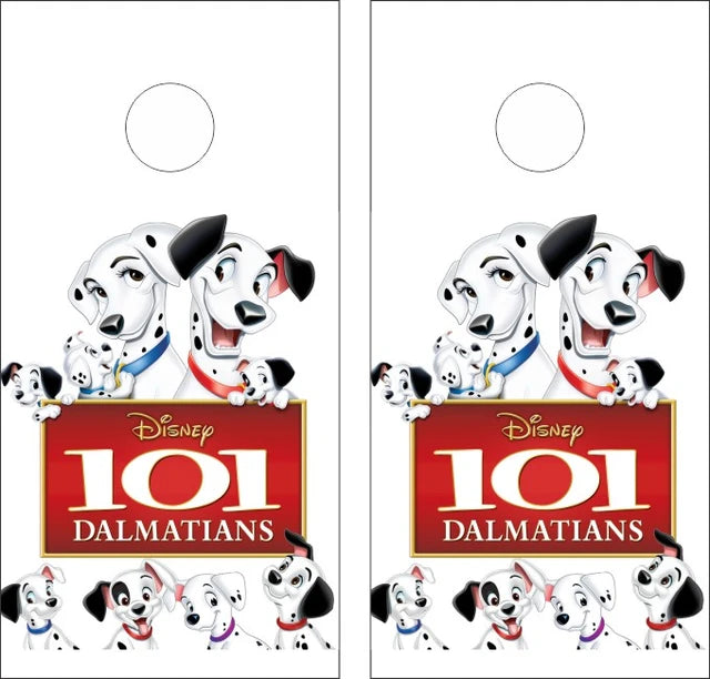 101 Dalmations Cornhole Wraps