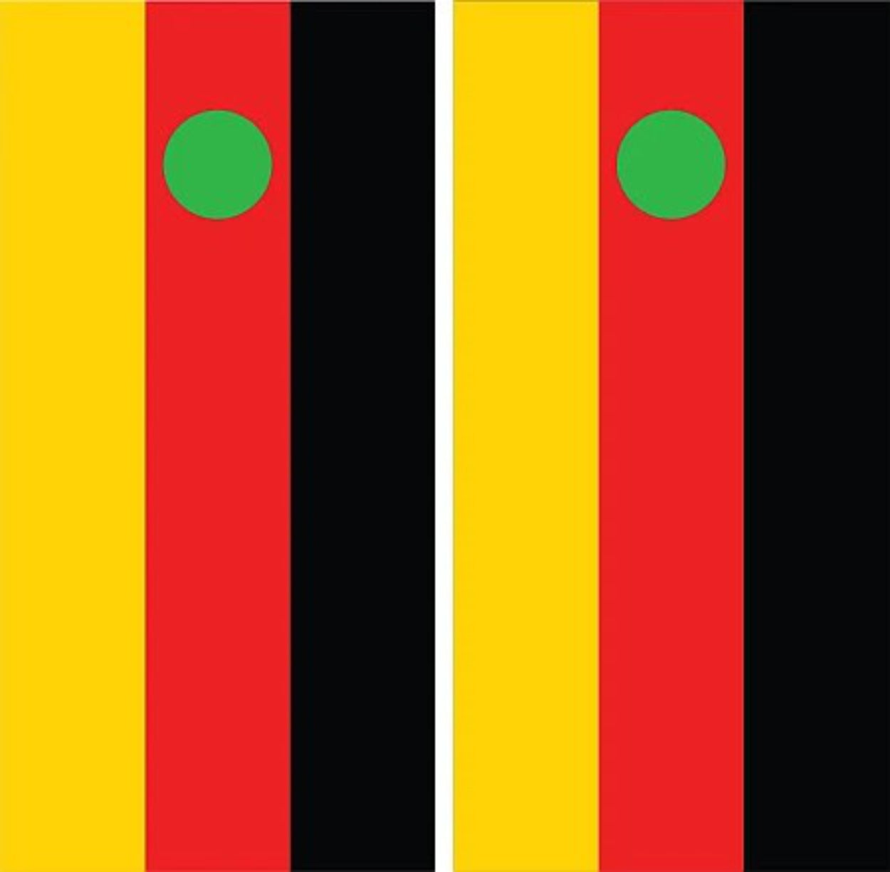 Germany Flag Cornhole Wraps