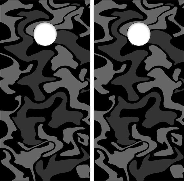 Camo Military Patriotic Cornhole Slide