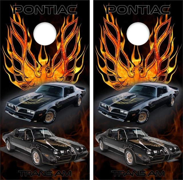 Pontiac Trans Am Firebird Classic Car Cornhole Wraps