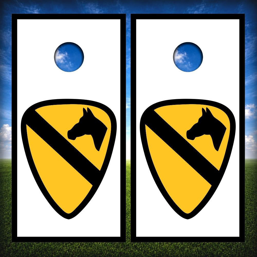 1st Calvary Division Cornhole Wraps