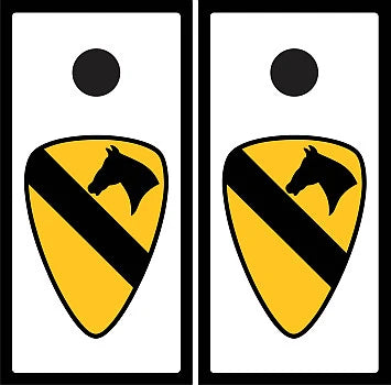 1st Calvary Division Cornhole Wraps