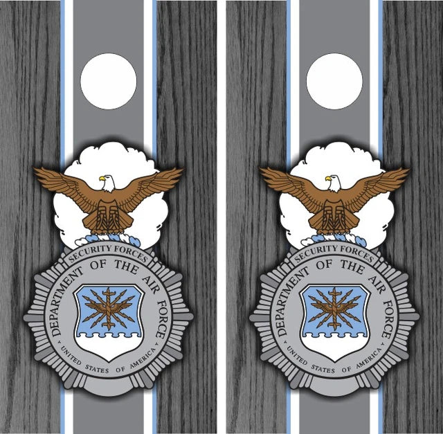 Air Force Department of Security Cornhole Wraps
