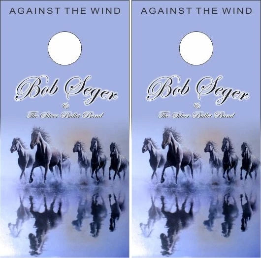 Bob Seger The Silver Bullet Band Music Cornhole Wraps
