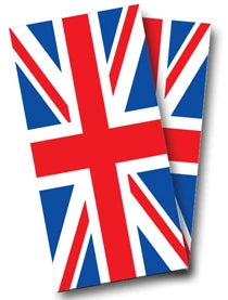 National British Great Britain Country Flag Cornhole Wraps