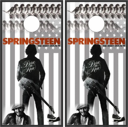 Bruce Springsteen Born To Run Rock Star Music Cornhole Wraps