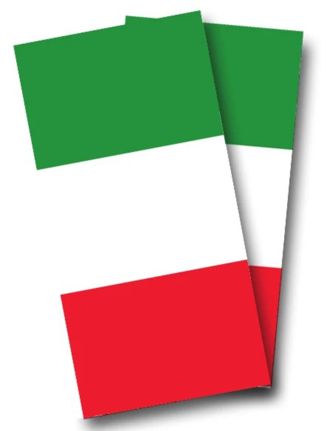 Italy Flag Cornhole Wraps