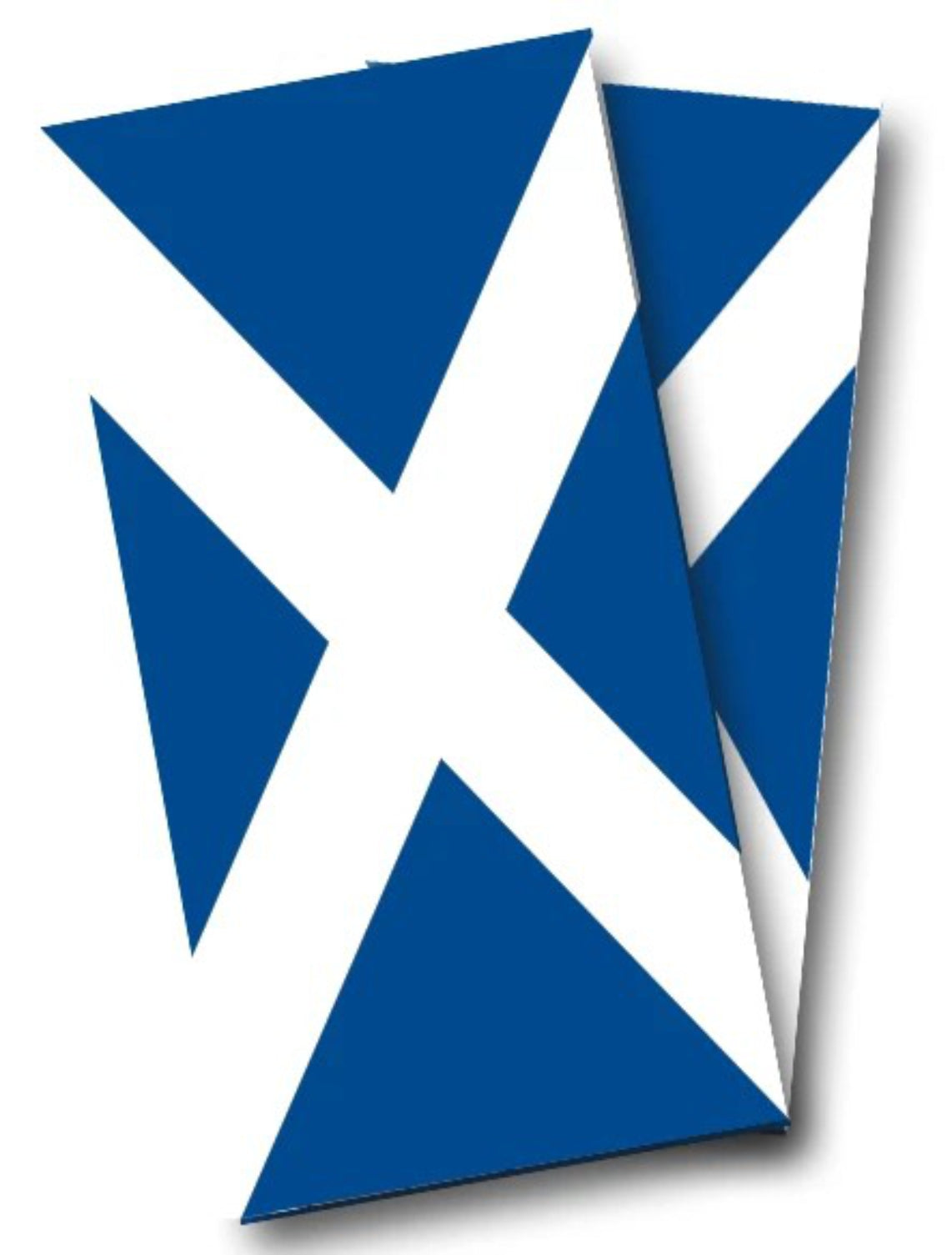 Scotland Flag Cornhole Wraps