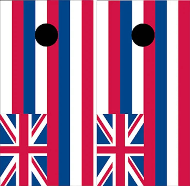State of Hawaii Flag Cornhole Wraps